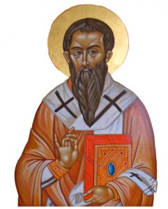 St. Basil the Great, patron saint of the Basilian Fathers